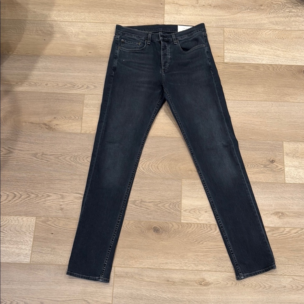 rag & bone Men's Slim Jeans - Dark Blue
